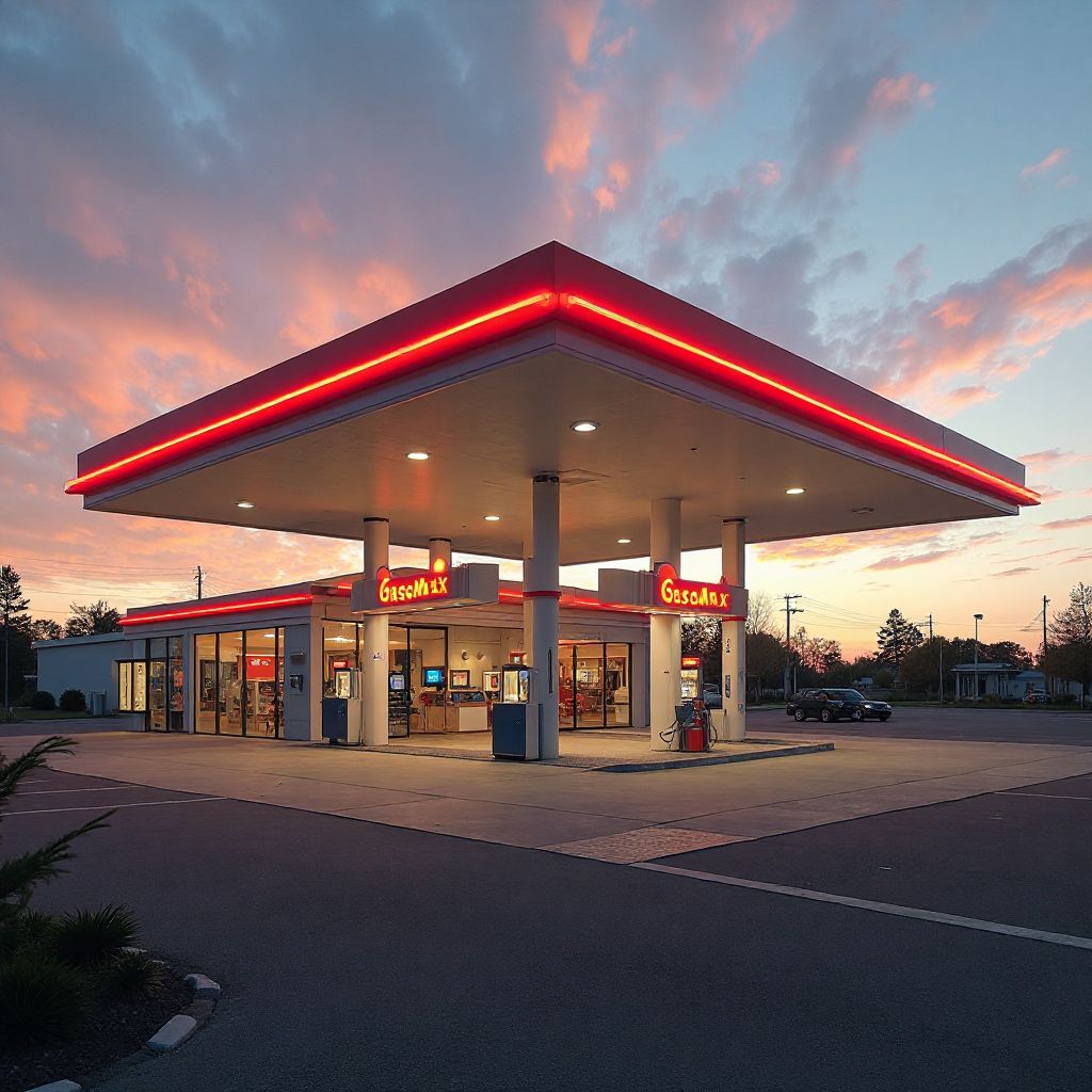 Estación de servicio GasoMax