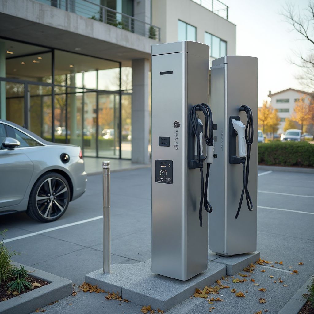 Estación de carga eléctrica